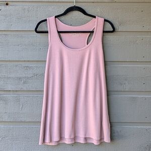 FreeFly Women's Bamboo Motion Racerback Tank Mauve Pink Large